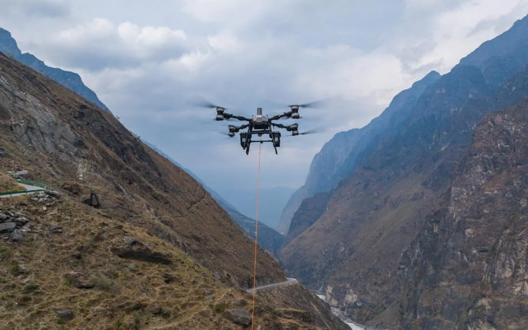 Transport de matériel par drone en Corse : ce qui arrive en 2027