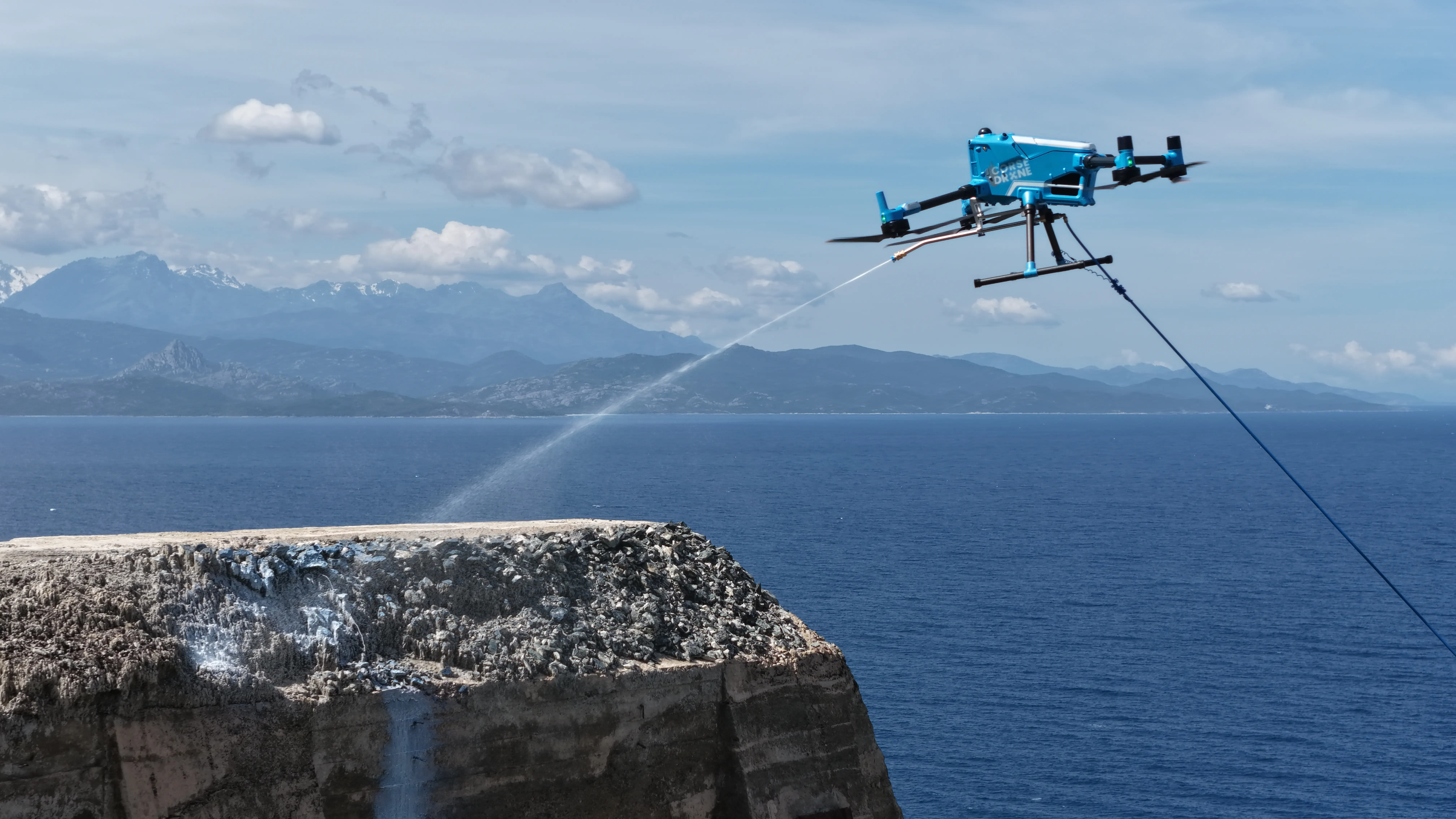 Pulvérisation par drone